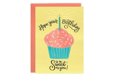 Cupcake Birthday Card