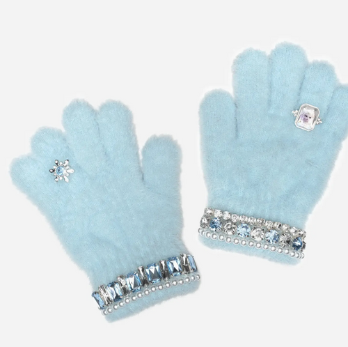 Disney Frozen Elsa Jeweled Gloves