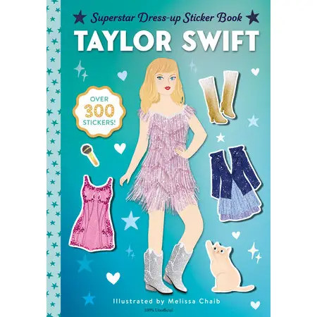 Taylor Swift Superstar Dress-up Sticker Book