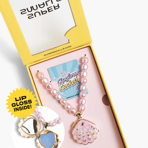 Sparkle Shell Lipgloss Locket