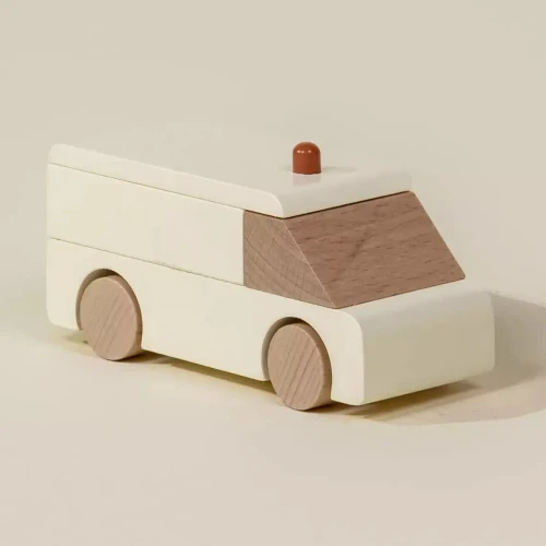 Wooden Vehicle - Ambulance