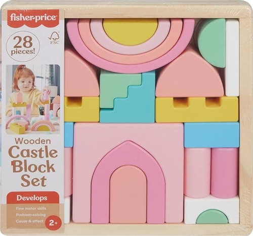 Fisher Price Wooden Castle Block Set