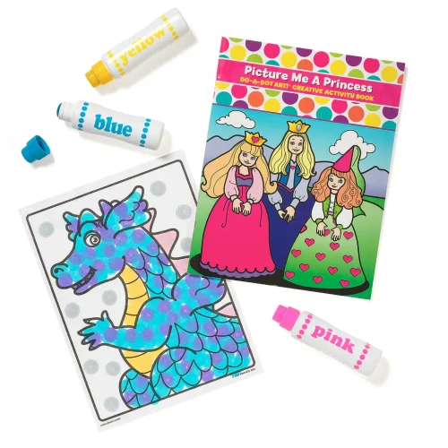 Do-A-Dot Art! Picture Me a Princess Creative Activity Book