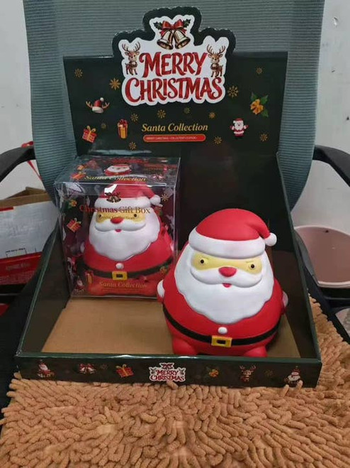 **PRE-ORDER** Super Giant Jumbo Santa Squishy 18cm.  Limited Holiday Item