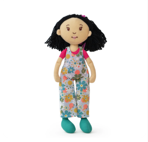 Groovy Girls Doll Light Beige Skin with Black Hair