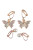 Boutique Butterfly Clip Earrings