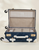 Vegan Leather Carry-On Suitcase- Space