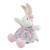 Havah the Bunny Mini Rubber head  Plush  Toy