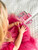 Happy Hearts Piggy Press-on Nails