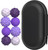 Magnetic Attraction Stress 8 Balls with Silicone Shell: 1 Set(8 Balls + Bag)