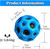 Super High Bouncing Ball, Children's Sensory Ball: 1 Ball(Mix & Match Colors & Size)