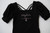 Puff Sleeve Leotard - Black Magic: 6Y