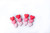 Matte Hair Clip - Ombre Heart: Clip