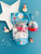 Holiday Snowglobe Mini KidDough Play Pack