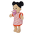 Wee Baby Stella Light Beige with Black Buns