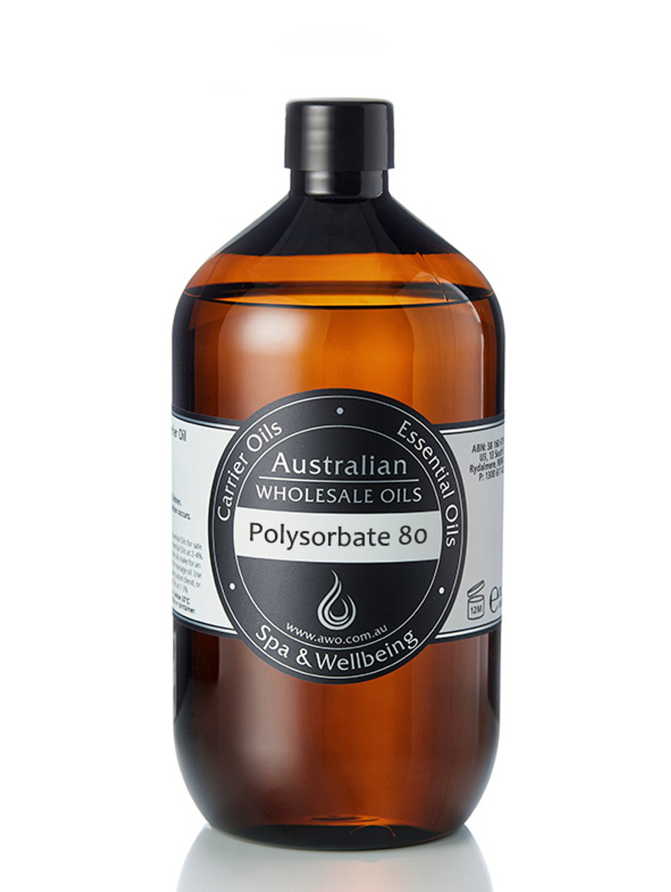 Polysorbate 80 Liquid - The Melbourne Food Depot, Melbourne, Australia
