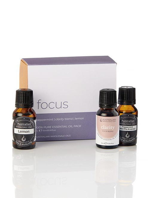  Essential Oil Pack - Focus (NEW) 