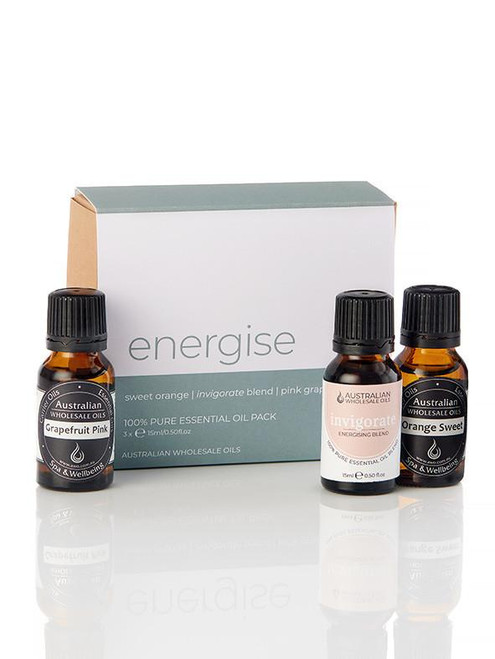  Essential Oil Pack - Energise (NEW) 