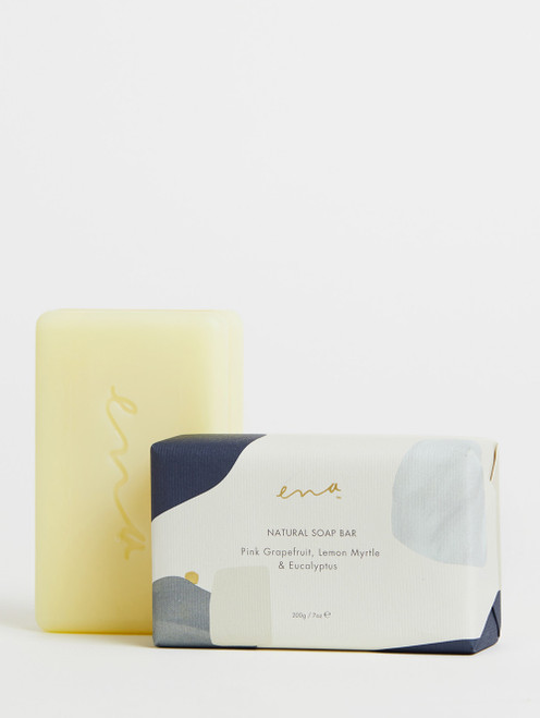 Natural Soap Bar - Pink Grapefruit, Lemon Myrtle and Eucalyptus