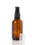  Amber Glass Bottle (50ml) with Black PUMP Caps 
