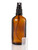 Amber Glass Bottle (100ml) with Black SPRAY Caps