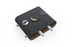 openQCM NEXT optical module (Top View) openQCM NEXT optical module (Top View)