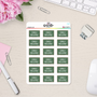 Early Release Chalkboard School Reminder Vinyl Planner Stickers - S460