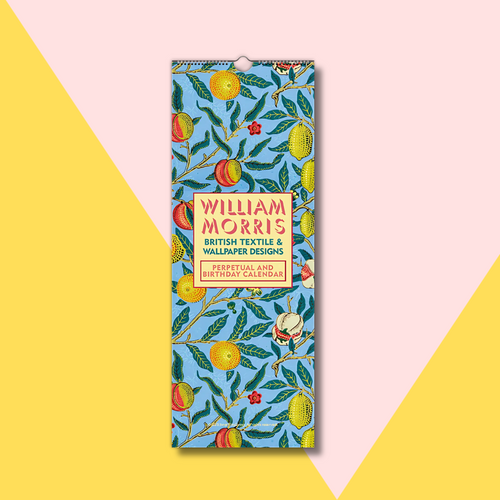 William Morris Birthday Calendar | EU/AU/UK/World Version William Morris Birthday Calendar | EU/AU/UK/World Version