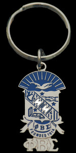 Sigma Medallion Shield Keychain