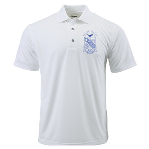 Sigma White Shield Polo (5X - 6X)