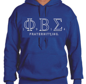 Sigma Outlined Greek Letters Hoodie