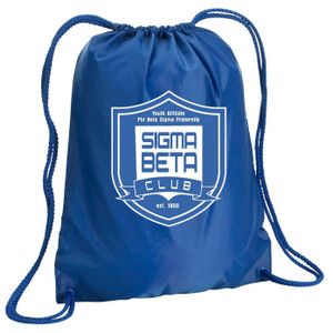 Sigma Beta Club Drawstring Bag