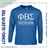 Sigma Chapter Long-Sleeve T-Shirt (2X - 4X)