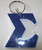 Sigma Acrylic Greek Letter Keychain