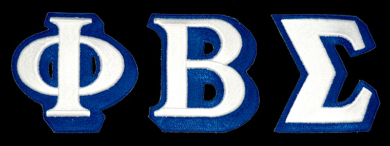 Sigma Greek Letter Set - 3  1/2"T