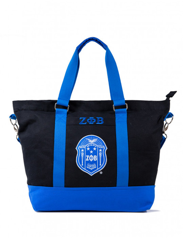 Zeta Canvas Bag - Black