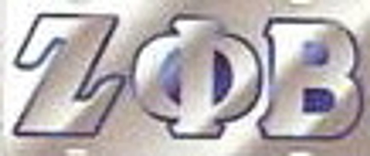 Zeta Outlined Mirror Plates - Silver