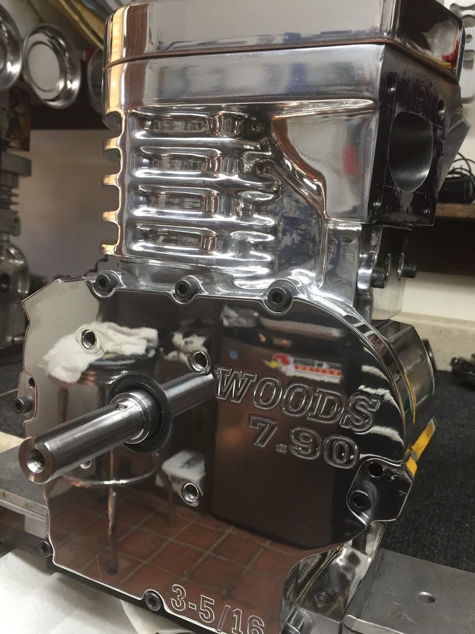 Woods 7.90  375-440 LBS  ( POLISHED)