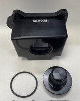 New & Improved  "WOODS"  TM33 Billet Float Bowl (BLACK) 