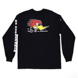 Black Mr. Horsepower Long Sleeve Shirt