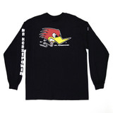 Black Mr. Horsepower Long Sleeve Shirt