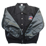 Black Clay Smith Cams Leather Jacket