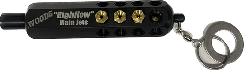  "HighFlow" Main Jet Tool/holder  (LOADED With 10 JETS)