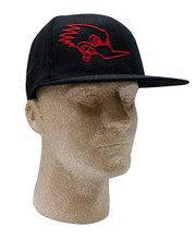 Flat Bill Red Logo Hat