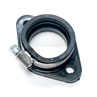 33mm Short Rubber Carburetor Boot - Mikuni - Nic Woods Racing