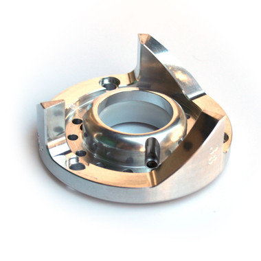 Polished Shockwave Rear Helix 38 - Jr. Dragster Clutch Parts - Nic