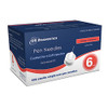 USD Pen Needles  31 Gauge x 1/4 (6mm) 100 Ct For GLucose Care