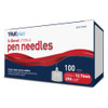 TRUEplus 5-Bevel Sterile, Single-Use Pen Needles, 29g, 12mm (1/2 inch)