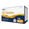 TRUEplus 5-Bevel Sterile, Single-Use Pen Needles, 32g, 4mm (5/32 inch) 100 Pack