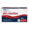TRUEplus 5-Bevel Sterile, Single-Use Pen Needles, 29g, 12mm (1/2 inch) - 2 Pack